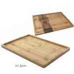 Δίσκος μπαμπού 32x27xh1.5cm - 1 τεμ.