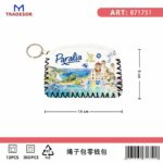 Πορτοφόλι Souvenir μπρελόκ - Σετ 10pcs - PVC - Paralia - 14*9cm - 871751 - Image 2