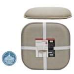 Μαξιλάρι Καρέκλας Memory Foam Τόρτορα 40x40cm Σετ 2Τμχ - 1 τεμ.