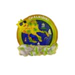 Tουριστικό μαγνητάκι Souvenir - Σετ 12pcs - Chalkidiki - 678078