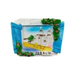 Tουριστικό μαγνητάκι Souvenir - Σετ 12pcs - Paralia - 678117