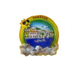Tουριστικό μαγνητάκι Souvenir - Σετ 12pcs - Resin Magnet - Thassos - 678125