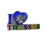Tουριστικό μαγνητάκι Souvenir - Σετ 12pcs - Resin Magnet - Thassos - 678130