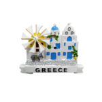 Tουριστικό μαγνητάκι Souvenir - Σετ 12pcs - Resin Magnet - Greece - 678196