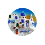 Tουριστικό μαγνητάκι Souvenir - Σετ 12pcs - Resin Magnet - Greece - 678234