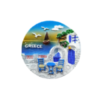 Tουριστικό μαγνητάκι Souvenir - Σετ 12pcs - Resin Magnet - Greece - 678242