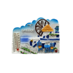 Tουριστικό μαγνητάκι Souvenir - Σετ 12pcs - Greece - 678254