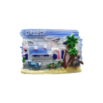Tουριστικό μαγνητάκι Souvenir - Σετ 12pcs - Resin Magnet - Greece - 678286