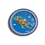 Τουριστικό μαγνητάκι Souvenir - Σετ 12pcs - Chalkidiki - 678577