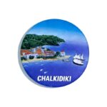 Τουριστικό μαγνητάκι Souvenir - Σετ 12pcs - Chalkidiki - 678586
