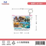 Πορτοφόλι Souvenir μπρελόκ mini - Σετ 10pcs - PVC - Chalkidiki - 11*7*4cm - 871801 - Image 2