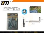 Στραβόβιδες με βύσμα - 2.9×34×15mm+E6 - Σετ 12 πακέτα των 10 ζευγαριών - 200911 - Image 2