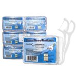 Οδοντογλυφίδες με Οδοντικό Νήμα Dental Floss  4teen4ty 27247 - 12 τεμ.
