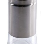 Αλατιέρα Με Οθόνη Ένδειξης Στάθμης Inox/Διάφανο Μέταλλο/Γυαλί 80ml Υ11cm - 1 τεμ.