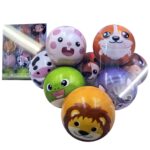 Μπαλάκι Καουτσούκ Ζωάκια ø6,5cm ToyMarkt 913668 - 12 τεμ.