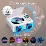 Φορητό CD Player με Bluetooth & Ραδιόφωνο - CD-3100 - 718228 - White - Image 2