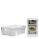 Οργανωτής Ψυγείου Διάφανο Πλαστικό 37.5x21x10cm - 1 τεμ.