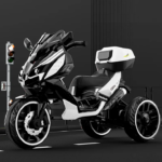 Παιδικό ηλεκτροκίνητο τρίκυκλο scooter - YH-029 - 101151 - White - Image 4