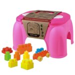Tουβλάκια σε Σκαμπό 20 τεμ 33x27x19cm ToyMarkt 95465 - 1 τεμ.
