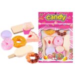 Donuts και Γλυκά 8 τεμ 20x14cm ToyMarkt 971365 - 6 τεμ.