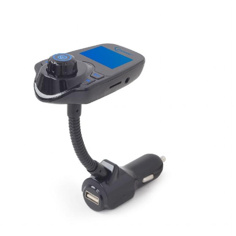 7752 GEMBIRD BTT-01 BLUETOOTH CARKIT ΜΕ FM TRANSMITTER - Image 1