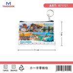 Πορτοφόλι Souvenir μπρελόκ - Σετ 10pcs - PVC - Chalkidiki - 11*7cm - 871721 - Image 2