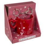 Σετ Δώρου ‘Love’ Με Κεραμική Κούπα 380ml Και Μεταλλικό Μπρελόκ 2Τμχ - 1 τεμ. - Image 3
