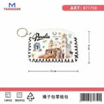 Πορτοφόλι Souvenir μπρελόκ - Σετ 10pcs - PVC - Paralia - 14*9cm - 871750 - Image 2