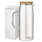 Κανάτα Borosilicate με Bamboo 1lt Homie 1002189 - 1 τεμ.