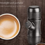 Φορητή Μηχανή Espresso Πίεσης 8bar Μαύρη OEM