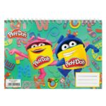 Μπλοκ Ζωγράφικης Σπιράλ  Play  Doh Α4, Gim 320-20004 - 18 τεμ.