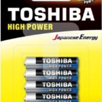 ΜΠΑΤΑΡΙΕΣ TOSHIBA ΑΛΚΑΛΙΚΕΣ ΑΑΑ