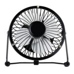 Επιτραπέζιος Ανεμιστήρας USB Μαύρο 13cm LIFETIME AIR - 1 τεμ. - Image 2