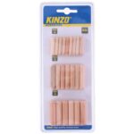 Ξύλινοι Πείροι 44Τμχ KINZO - 1 τεμ. - Image 2