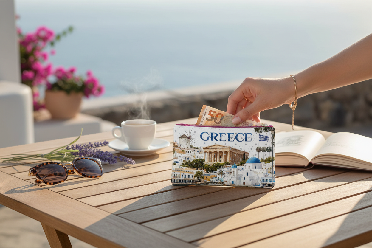 Πορτοφόλι Souvenir μπρελόκ - Σετ 10pcs - PVC - Greece - 16*10cm - 871718 - Image 3