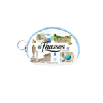 Πορτοφόλι Souvenir μπρελόκ mini - Σετ 10pcs - PVC - Thassos - 10*8*3cm - 871772