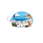 Πορτοφόλι Souvenir μπρελόκ mini - Σετ 10pcs - PVC - Greece - 10*8*3cm - 871776
