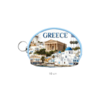 Πορτοφόλι Souvenir μπρελόκ mini - Σετ 10pcs - PVC - Greece - 10*8*3cm - 871778