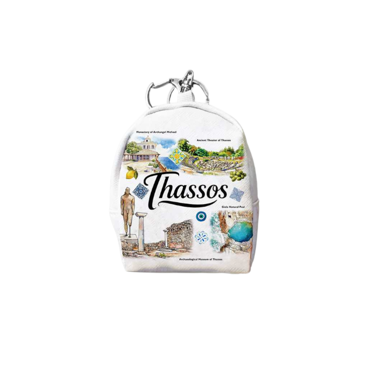 871792-Photoroom Πορτοφόλι Souvenir μπρελόκ mini - Σετ 10pcs - PVC - Thassos - 7*9*4.5cm - 871792 - Image 1
