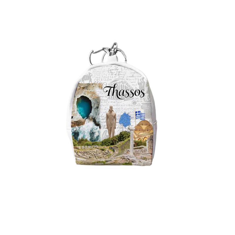871795-Photoroom Πορτοφόλι Souvenir μπρελόκ mini - Σετ 10pcs - PVC - Thassos - 7*9*4.5cm - 871795 - Image 1