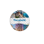 Καθρέπτης τσέπης Souvenir - Σετ 12pcs - Thessaloniki - 7*7*3cm - 871845