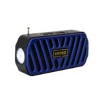 Ασύρματο ηχείο Bluetooth με φακό LED - KMS-05A - 885864 - Blue