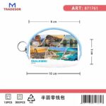 Πορτοφόλι Souvenir μπρελόκ mini - Σετ 10pcs - PVC - Chalkidiki - 10*8*3cm - 871761 - Image 2