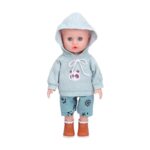 Κούκλα μωρό με αξεσουάρ - H04-17 - 34cm - 917463