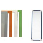 Καθρέφτης Πολύχρωμο Γυαλί 34x114cm Σε 5 Χρώματα - 1 τεμ.
