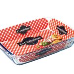 Ταψί Πυρέξ Ορθογώνιο 4.5lt Διάφανο Γυαλί 40x27x7cm - 1 τεμ.