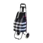 Υφασμάτινο καρότσι λαϊκής - ZZ304-7B - 981287 - Black