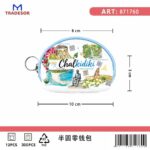 Πορτοφόλι Souvenir μπρελόκ mini - Σετ 10pcs - PVC - Chalkidiki - 10*8*3cm - 871760 - Image 2