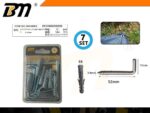 Στραβόβιδες με βύσμα - 3.9×52×17mm+E8 - Σετ 12 πακέτα των 7 ζευγαριών - 200898 - Image 2