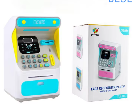 ATM_BLUE_2_01pb-52 Κουμπαράς μηχάνημα ανάληψης μετρητών , γαλάζιο OEM - Image 1
